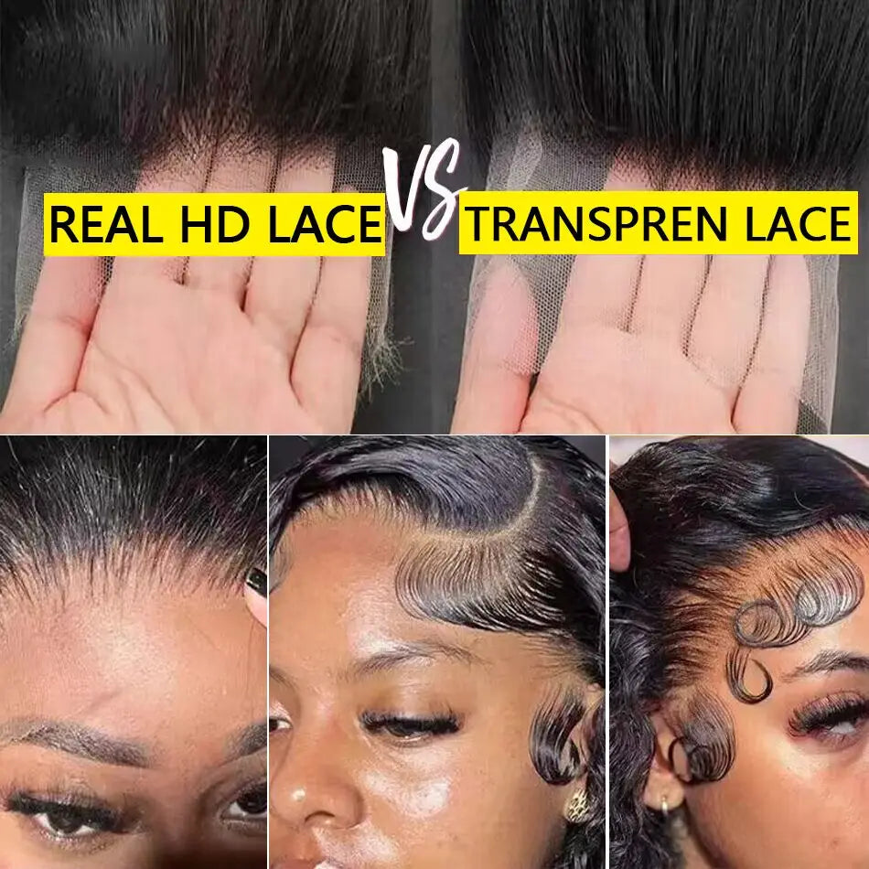 Deep Wave HD Lace Front Human Hair Wig